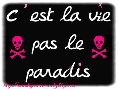Ici c'est la vie pas le paradis