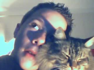 Leaux et son chat !!