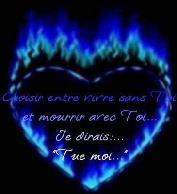 Mon choix.
